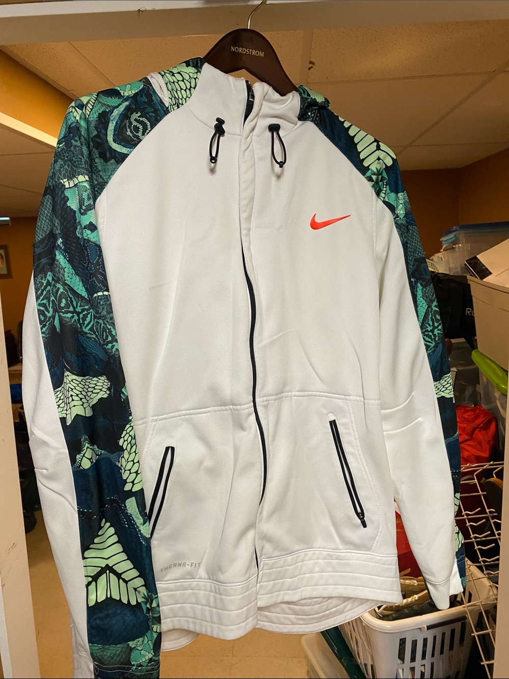Nike Kobe Bryant Mamba Snakeskin Full-Zip Hoodie Jacket - Men’s XL